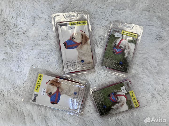 Рулетки флекси, намордники в ассортименте