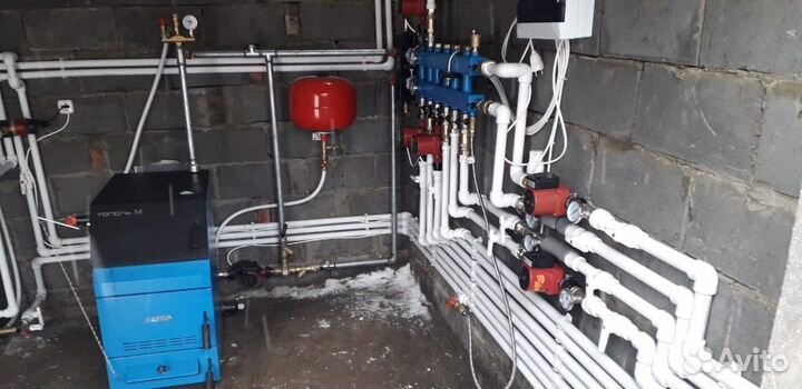 Сантехник, отопление в частном доме, в квартире