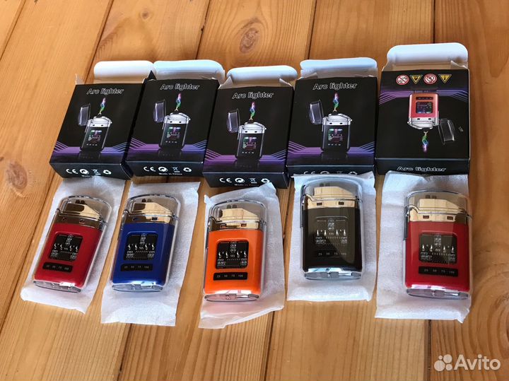 USB Type-C Электроимпульсная прозрачная зажигалка