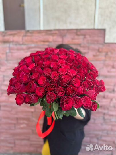 Розы красные 60см.50см.40см.101,51,25.Доставка.Уфа