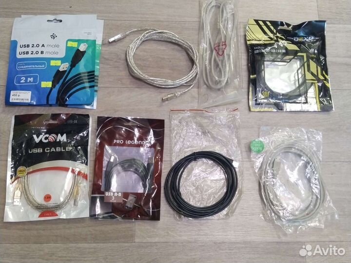 Кабель usb a-b новый