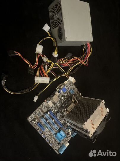 Материнская плата с процессором оперативная память