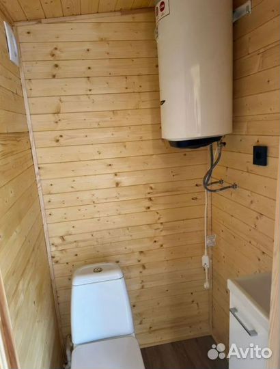 Бани с комнатай отдыха и террасой