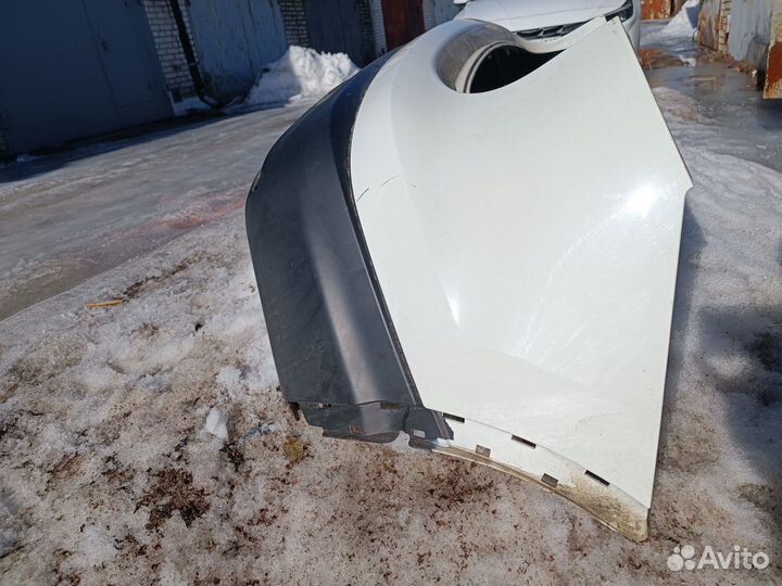 Задний бампер Nissan Qashqai J11