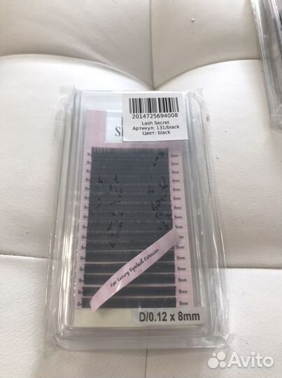 Ресницы Lash secret D 0.12 / С 0.12