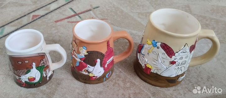 Пивные кружки и бокалы