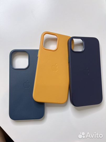 Кожаный чехол на iPhone