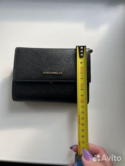 Кошелек из натуральной кожи Coccienelli оригинал