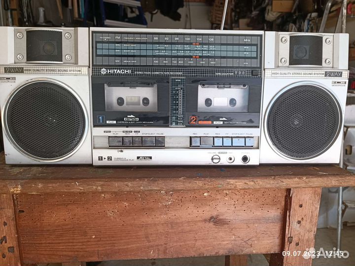 Магнитола hitachi trk-w55w