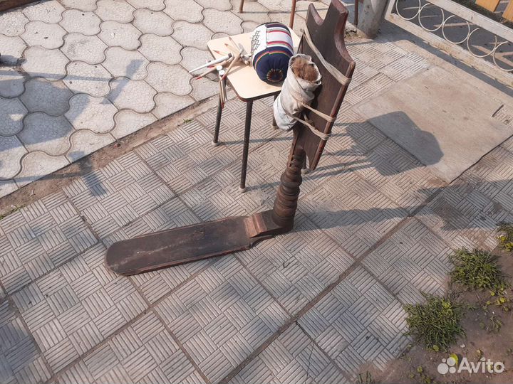 Прялка деревянная старинная