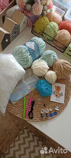 Набор для вязания Динозавра