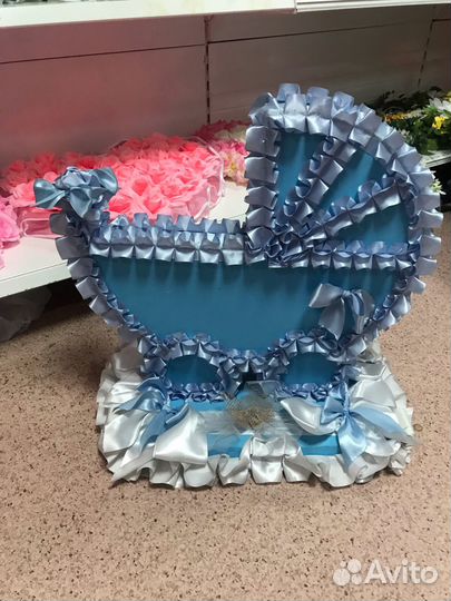 Украшения машины для встречи из роддома