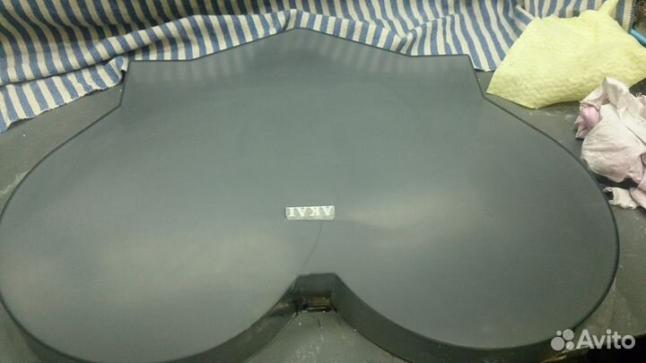 Полирую пылезащитные крышки радиоаппаратуры