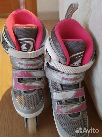 Роликовые коньки детские раздвижные