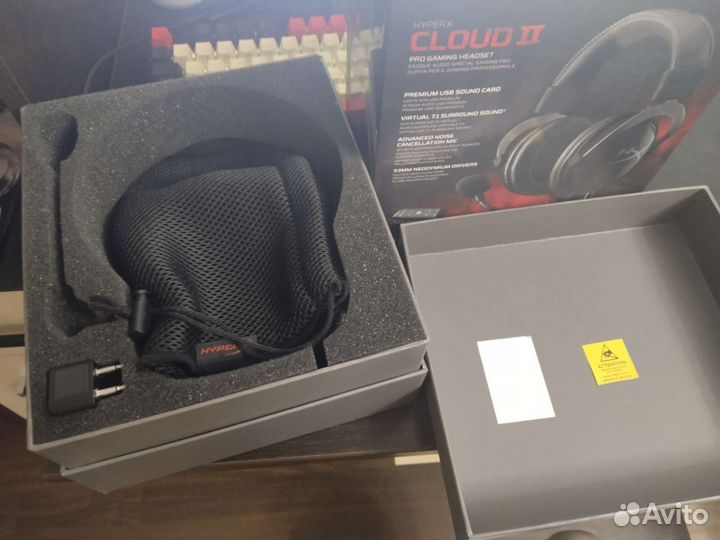 Hyperx cloud II (2) gun metal