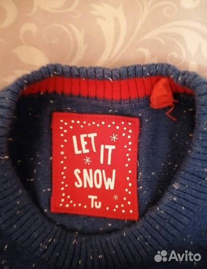 Джемпер новогодний
