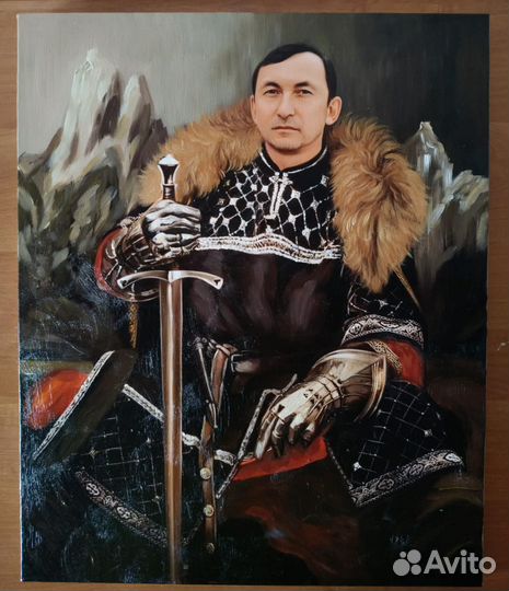 Портреты по фото на заказ от художника