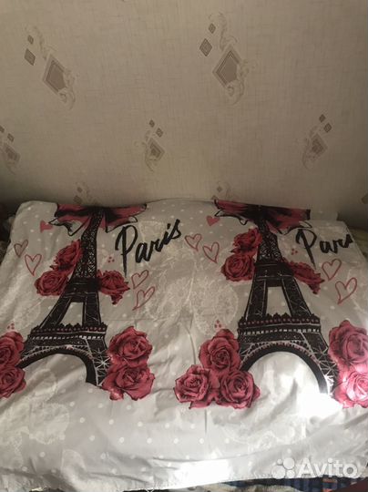Простынь на евро-кровать