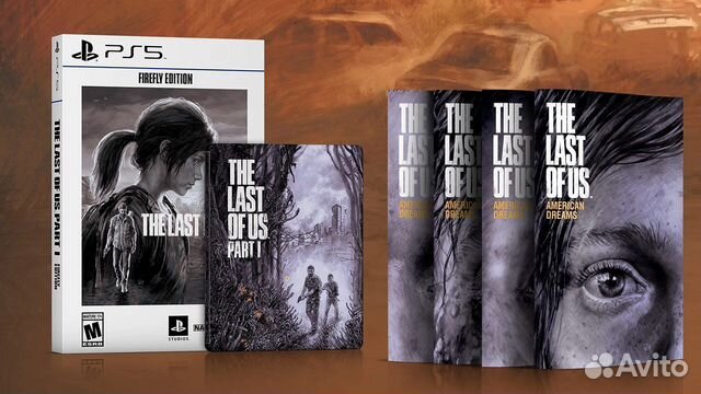 The last of us 1 steelbook купить в Курске | Электроника | Авито