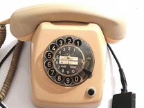 Дисковый стационарный телефон СССР