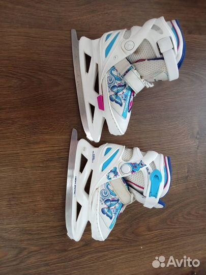 Коньки детские раздвижные 26-30