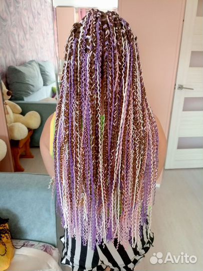 Плетение волос. Афрокосы детям