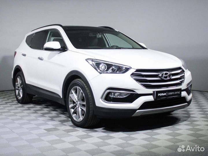 Hyundai Santa Fe 2.0 AT, 2016, 76 588 км