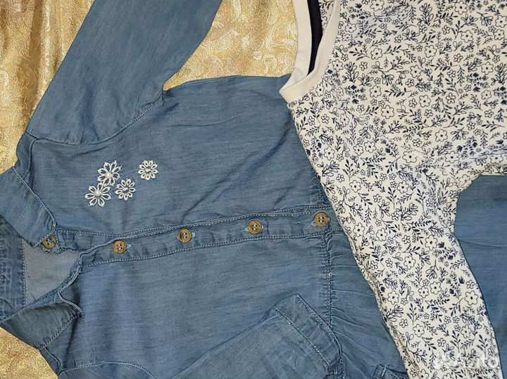 Детские вещи пакетом для девочек 86 92