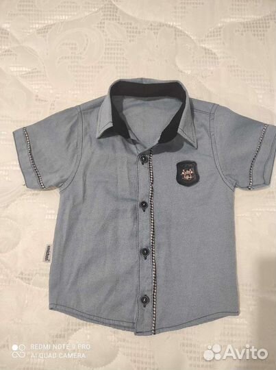Рубашка на мальчика