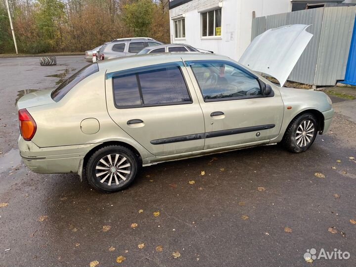 Renault Clio 1.4 МТ, 2002, 300 000 км