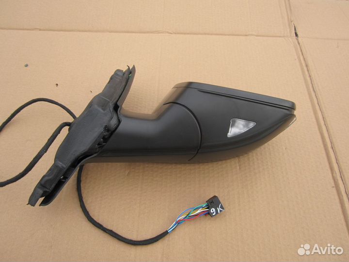 Зеркало правое 9 кон Аналог Skoda Octavia A7 13-19
