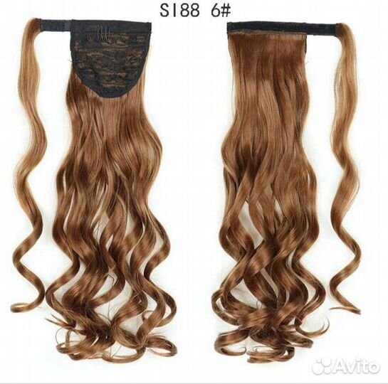 Хвост шиньон