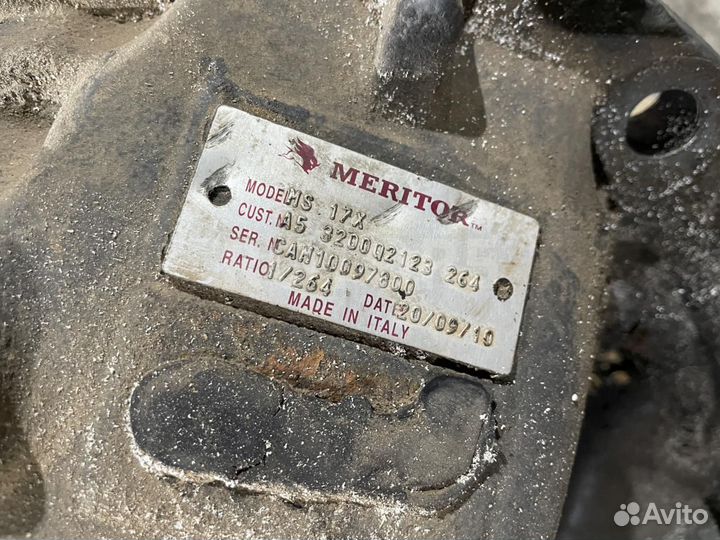 Редуктор заднего моста Meritor MS17X RSS1344C 2.64