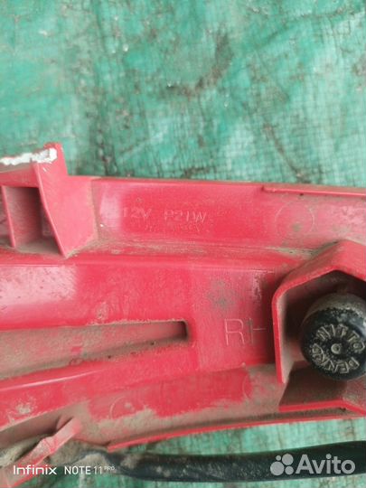 Фонарь в задний бампер прав Solaris 2014-2017