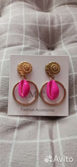 Бижутерия серьги новые