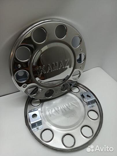 Колпаки на камаз r22.5передний нержавейка