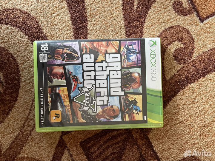 Диски на xbox 360 гта 5