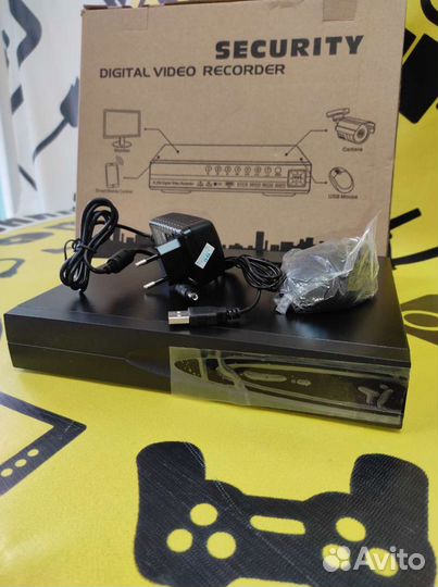 Регистратор для видеонаблюдения ip 4канальный