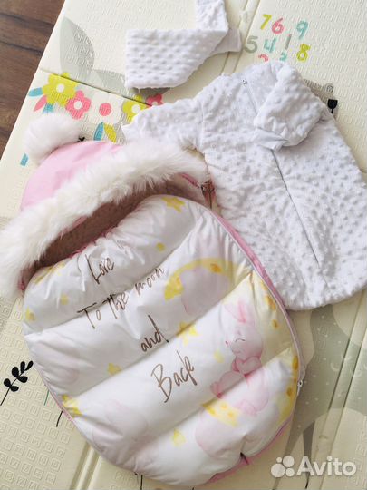 Конверт на выписку зимний