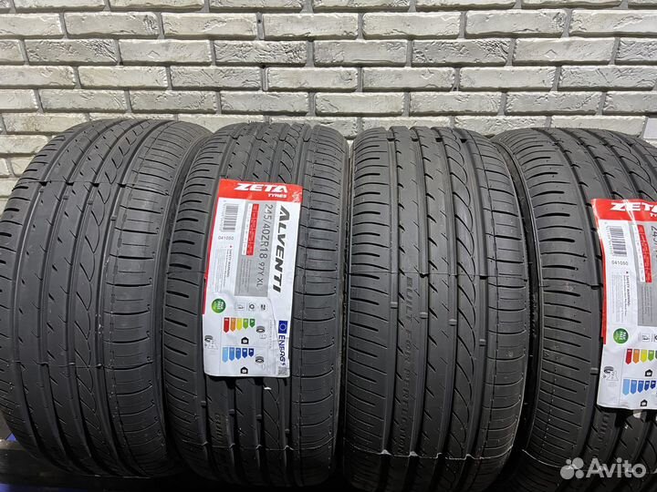 Zeta Alventi 245/40 R18 и 265/35 R18 97Y