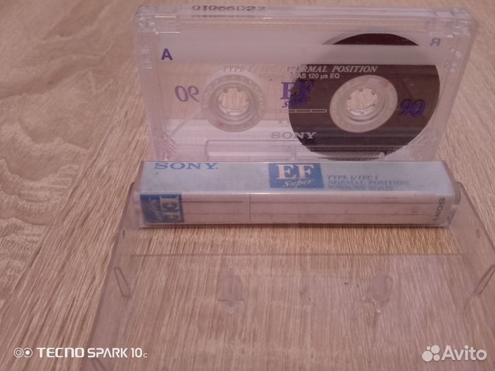 Аудиокассеты sony