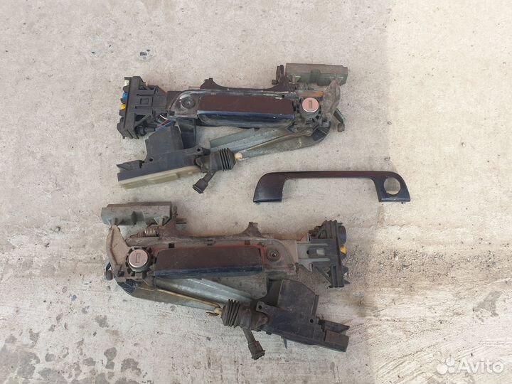 Ручки дверей bmw e34 бмв е34 дорестайлинг металл