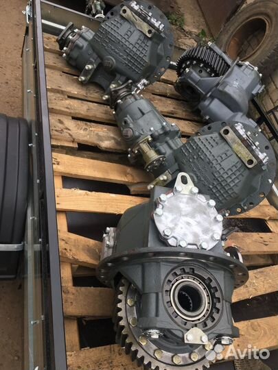 Редуктор средний 48 евро. Камаз