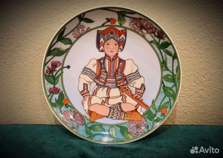 3.Винтажная тарелка Villeroy &Boch