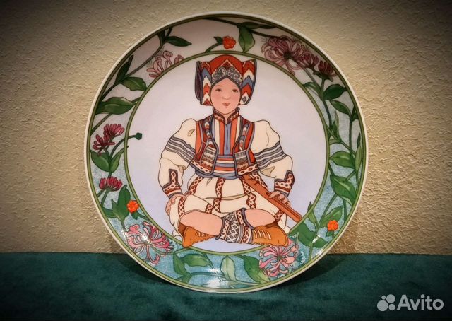 3.Винтажная тарелка Villeroy &Boch