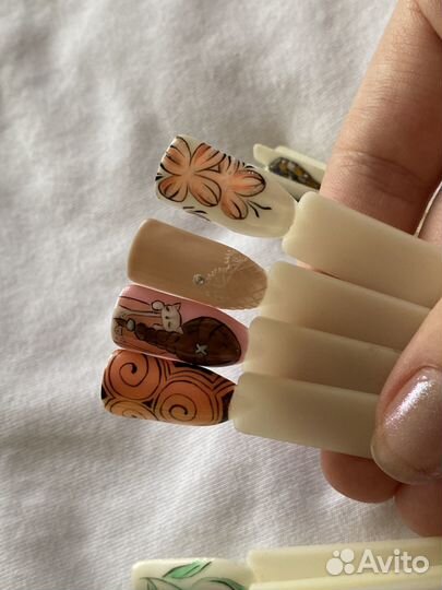 Типсы с дизайнами