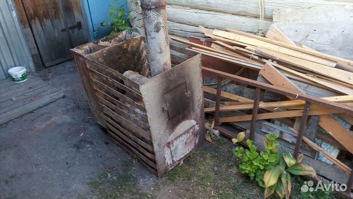 Печь для бани бу