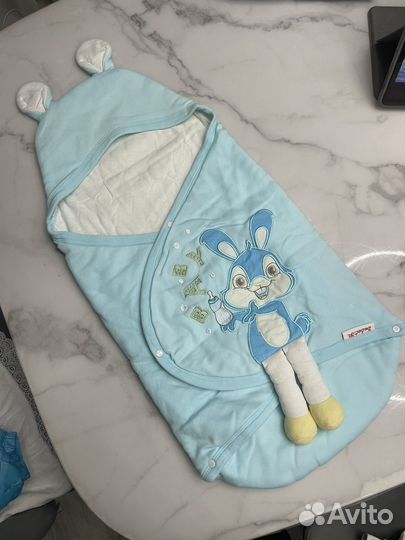 Конверт кокон на выписку