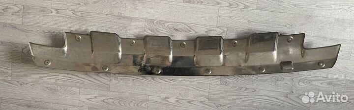 Накладка, диффузор заднего бампера w164