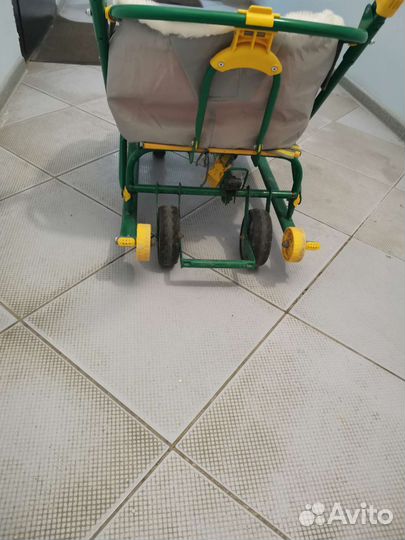 Санки складные с колёсами и колесиками